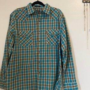 Plaid Cowboy-esque Button Down